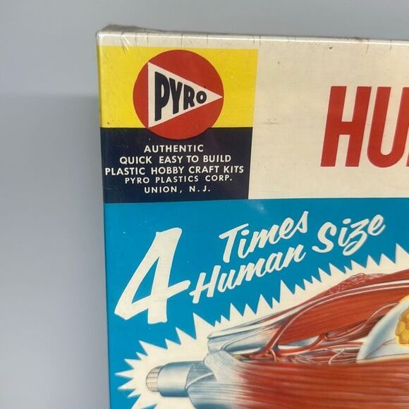 NEW Vintage Pyro HUMAN EYE Model Kit 4X Normal Size Plastic Model Kit S 371-300 - Picture 2 of 6